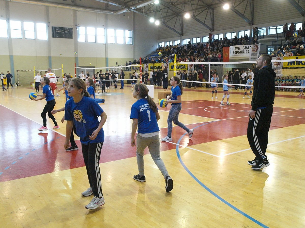 mini odbojka oscg volleyball kids montenegro crna gora